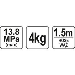 YATO SMAROWNICA RĘCZNA 4KG