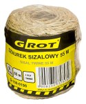 GROT SZNUREK SIZALOWY 2MM 55MB