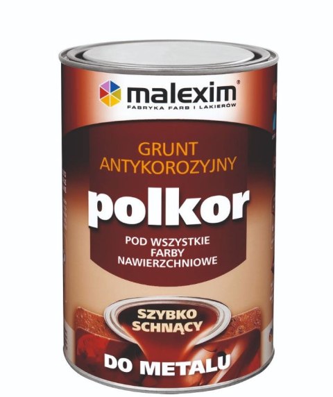 MALEXIM SZYBKOSCHNĄCY ANTYKOROZYJNY GRUNT POLKOR CZERWONY T 3009 1,0