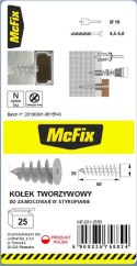 MC FIX DYBEL DO MOCOWANIA W IZOLACJI 25*50MM NYLON