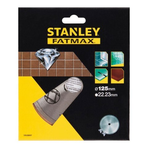 STANLEY TARCZA DIAMENTOWA PEŁNA 125MM STANLEY TARCZA DIAMENTOWA PEŁNA 125MM