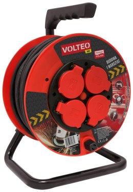 VOLTEO PRZEDŁUŻACZ HEAVY DUTY NA BĘBNIE 20M PRZEWÓD H05RR-F 3*1,5MM