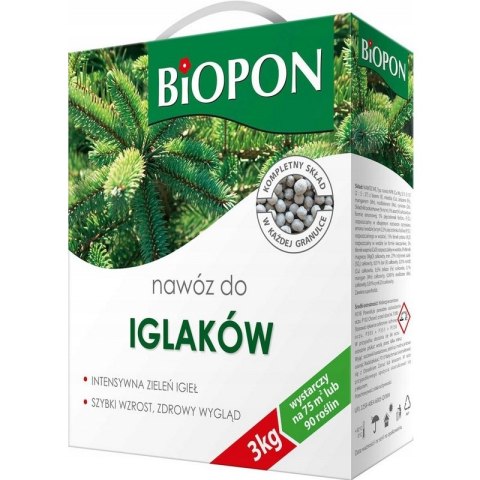 BIOPON NAWÓZ - DO . IGLAKÓW 3 KG