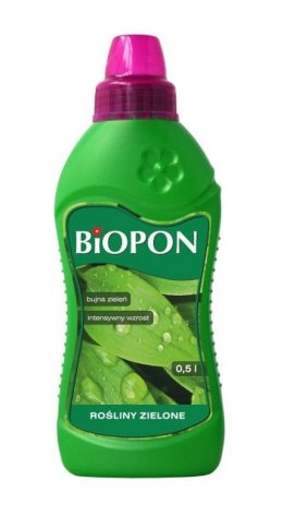 BIOPON NAWÓZ . - DO ROŚLIN ZIELONYCH PŁYN 0.5L