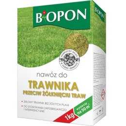 BIOPON NAWÓZ - DO TRAWNIKA PRZECIW ŻÓŁKNIĘCIU 1 KG