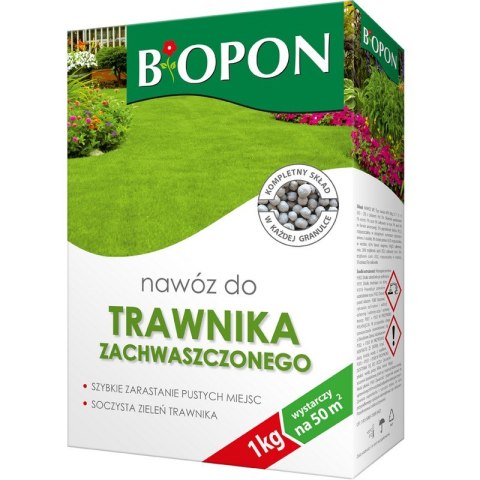 BIOPON NAWÓZ - DO TRAWNIKA ZACHWASZCZONEGO 1 KG