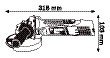 BOSCH SZLIFIERKA KĄTOWA 125MM GWS 7-125 720W RSP