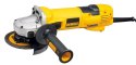 DEWALT SZLIFIERKA KĄTOWA 125MM 1500W SUWAK, REGULACJA PRĘDKOŚCI