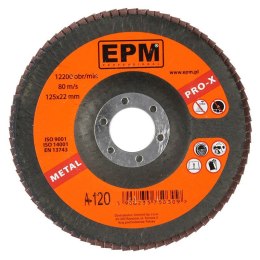 EPM LAMELKA KORUNDOWA EPM PRO-X GRANULACJA 40 125MM