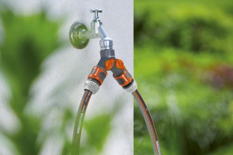 GARDENA OGS - ZAWÓR PODWÓJNY Z GWINTEM 1' I ADAPTEREM 3/4' GARDENA OGS - ZAWÓR PODWÓJNY Z GWINTEM 1' I ADAPTEREM 3/4'