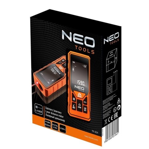 NEO DALMIERZ LASEROWY ZASIĘG 0.2-60M NEO DALMIERZ LASEROWY ZASIĘG 0.2-60M