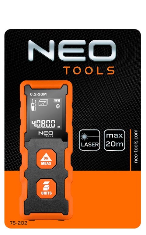 NEO DALMIERZ LASEROWY ZASIĘG 20M NEO DALMIERZ LASEROWY ZASIĘG 20M