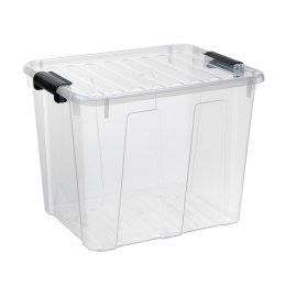 UN POJEMNIK DO PRZECHOWYWANIA Z POKRYWĄ HOME BOX 40L