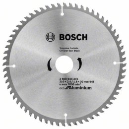 BOSCH TARCZA PILARSKA ECO ALU 210*2,4/30 64T