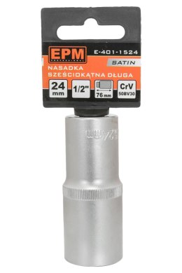 EPM NASADKA DŁUGA 1/2'' 6-KĄTNA SATIN 10MM