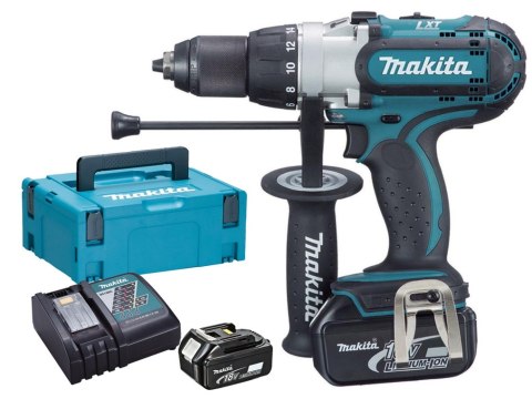 MAKITA WIERTARKO-WKRĘTARKA AKUMULATOROWA UDAROWA 18V 2*5.0AH LI 3-B MAKITA WIERTARKO-WKRĘTARKA AKUMULATOROWA UDAROWA 18V 2*5.0AH LI 3-B