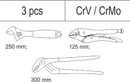 YATO WKŁAD DO SZUFLADY ZESTAW SZCZYPIEC 3CZ