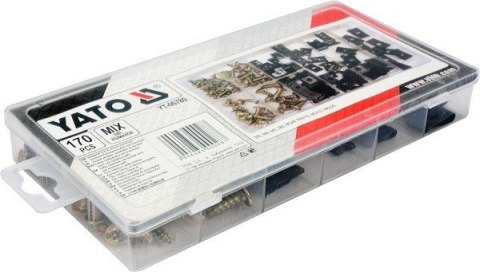 YATO WKRĘTY /PODKŁADKI DO KAROSERII MIX 170SZT YATO WKRĘTY /PODKŁADKI DO KAROSERII MIX 170SZT
