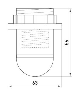 ENEXT OPRAWKA PLASTIKOWA Z PIERŚCIENIEM E14 BIAŁA