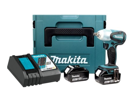 MAKITA KLUCZ UDAROWY AKUMULATOROWY 1/2'' 230NM 18V 2*5.0AH LI-LION MAKITA KLUCZ UDAROWY AKUMULATOROWY 1/2'' 230NM 18V 2*5.0AH LI-LION