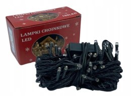 UN LAMPKI CHOINKOWE 100LED ZIMNE BIAŁE 5,3M