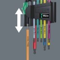 WERA ZESTAW KLUCZY TRZPIENIOWYCH TORX MULTICOLOUR TX8-TX40