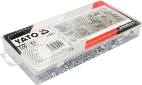 YATO 300 SZT NAKRĘTKI METRYCZNE MIX YATO 300 SZT NAKRĘTKI METRYCZNE MIX