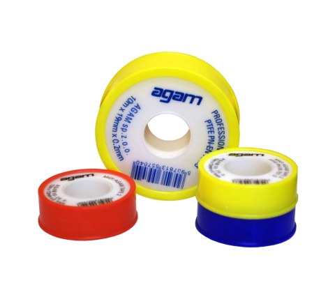 AGAM TAŚMA USZCZELNIACZ TEFLONOWY MAX AGAM TAPE2 12MM*12M*0.1