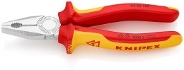 KNIPEX SZCZYPCE UNIWERSALNE IZOLOWANE VDE 180MM