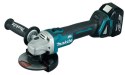 MAKITA SZLIFIERKA KĄTOWA AKUMULATOROWA 125MM 18V 2*5.0AH LI-LO