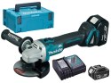 MAKITA SZLIFIERKA KĄTOWA AKUMULATOROWA 125MM 18V 2*5.0AH LI-LO