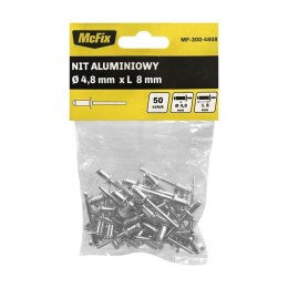 MC FIX NITY ALUMINIOWE OP-50SZT 4.8*8MM