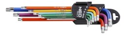 NEO KLUCZE TORX T10-50 9 SZTUK KOLOROWE