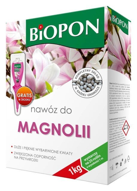 BIOPON NAWÓZ - DO MAGNOLII GRANULAT 1KG