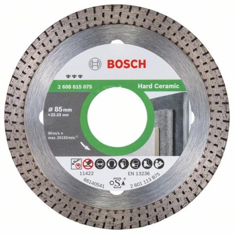 BOSCH TARCZA DIAMENTOWA B4HC 85*22MM BOSCH TARCZA DIAMENTOWA B4HC 85*22MM