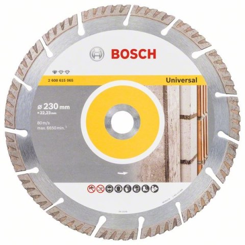 BOSCH TARCZA DIAMENTOWA BUDOWLANA S4U 230MM BOSCH TARCZA DIAMENTOWA BUDOWLANA S4U 230MM