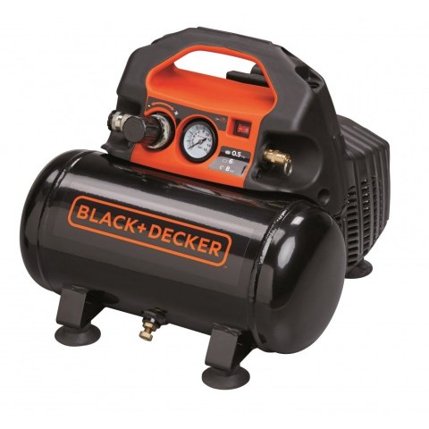 BLACK&DECKER KOMPRESOR BEZOLEJOWY 6L 8 BAR