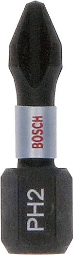 BOSCH BIT, GROT, KOŃCÓWKA PH2 25MM IMP 25PCS