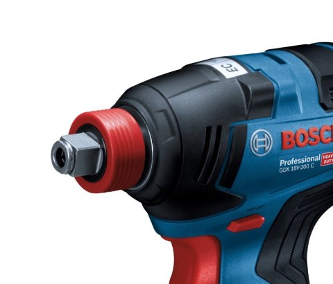 BOSCH KLUCZ UDAROWY AKUMULATOROWY GDX 18V-200 C 0*AH BOSCH KLUCZ UDAROWY AKUMULATOROWY GDX 18V-200 C 0*AH