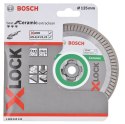 BOSCH TARCZA DIAMENTOWA CERAMIC EXTRACLEAN TURBO 125*1.4 X-LOCK