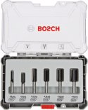 BOSCH ZESTAW FREZÓW 6 SZT. UCHWYT 8MM