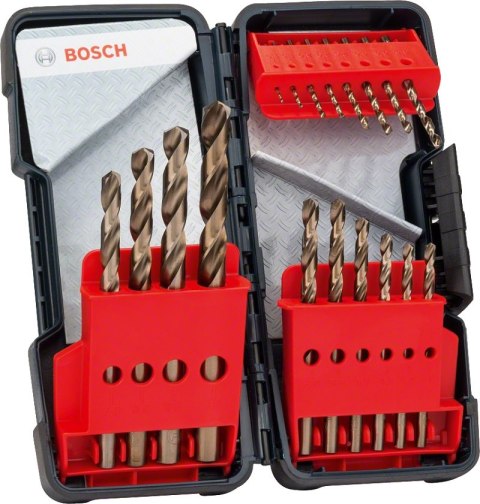 BOSCH ZESTAW WIERTEŁ HSS-CO 18SZT.