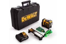 DEWALT LASER LINIOWY 3-PŁASZCZYZNOWY 10,8V 2,0AH ZIELONA WIĄZKA