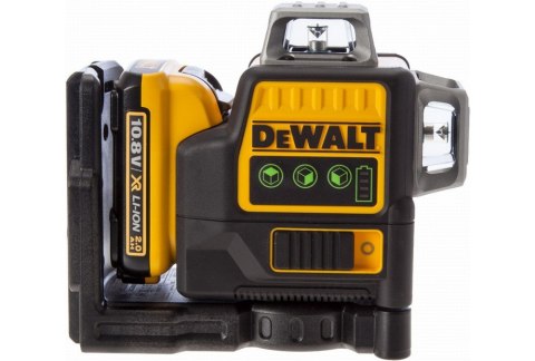 DEWALT LASER LINIOWY 3-PŁASZCZYZNOWY 10,8V 2,0AH ZIELONA WIĄZKA DEWALT LASER LINIOWY 3-PŁASZCZYZNOWY 10,8V 2,0AH ZIELONA WIĄZKA