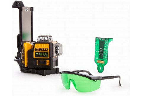 DEWALT LASER LINIOWY 3-PŁASZCZYZNOWY 10,8V 2,0AH ZIELONA WIĄZKA DEWALT LASER LINIOWY 3-PŁASZCZYZNOWY 10,8V 2,0AH ZIELONA WIĄZKA