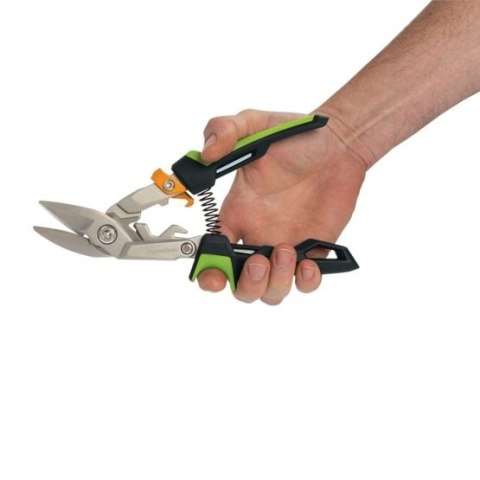 FISKARS NOŻYCE DO BLACHY POWERGEAR WYGIĘTE W PRAWO FISKARS NOŻYCE DO BLACHY POWERGEAR WYGIĘTE W PRAWO