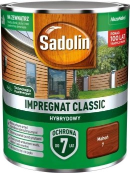 SADOLIN SADOLIN IMPREGNAT CLASSIC HYBRYDOWY 7 LAT MAHOŃ 0.75