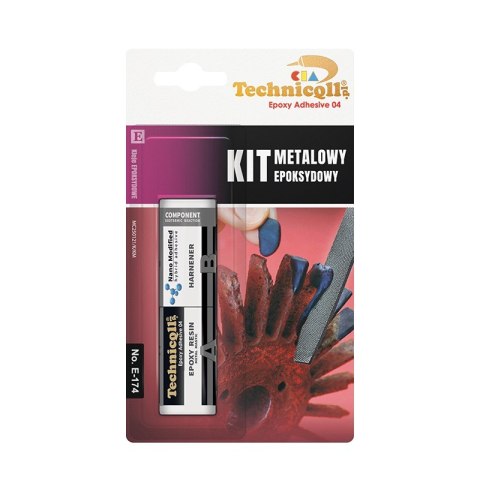 TECHNICQLL KIT METALOWY EPOKSYDOWY 40G