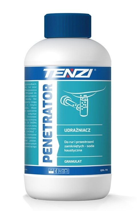 TENZI ŚRODEK DO UDRAŻNIANIA RUR, W GRANULKACH PENETRATOR 500G