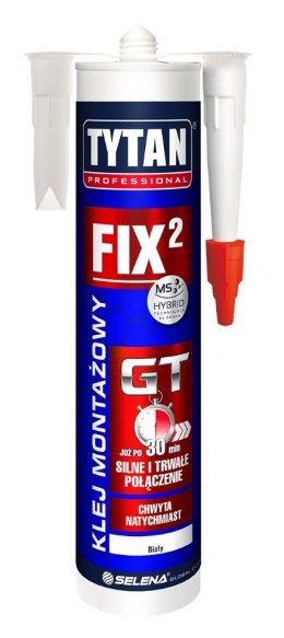 TYTAN KLEJ MONTAŻOWY FIX2 GT 290ML BIAŁY